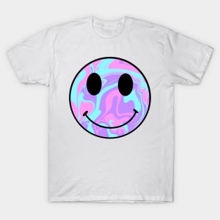 Swirled Smiley Face T-Shirt